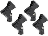4x QTX Universal-Mikrofonfederklammer